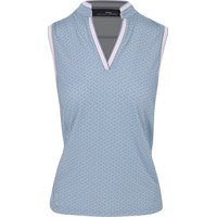 RLX Golf Sleeveless Lightweight Airflow Popover Band Collar Novelty Print Image