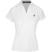 Ladies RLX Golf Air Tech Pique Scallop Placket Shirt