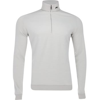 Liam Techwool Ribbed Hem Half Zip